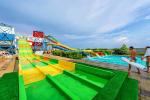 OEM Outdoor Water Game Park Fiberglass Tube Water Slide for Kids
