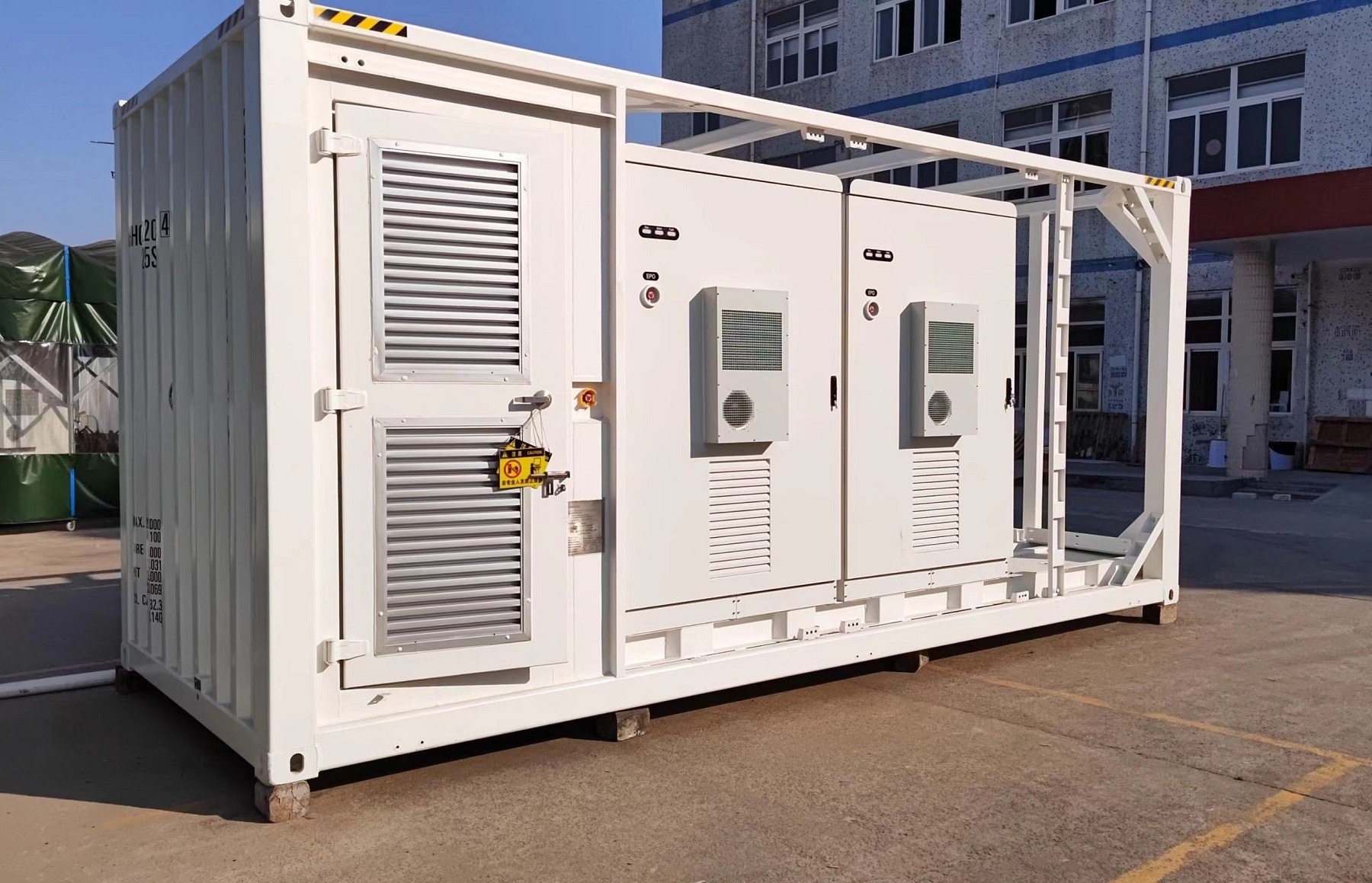 40ft Container Energy Storage System 500KWH 1MWH 2MWH Customised Capacity High Voltage Solar Battery