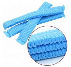 Wholesale Dustproof Disposable Head Cap Nonwoven Bouffant Cap 10 Gsm - 12 Gsm Weight from china suppliers