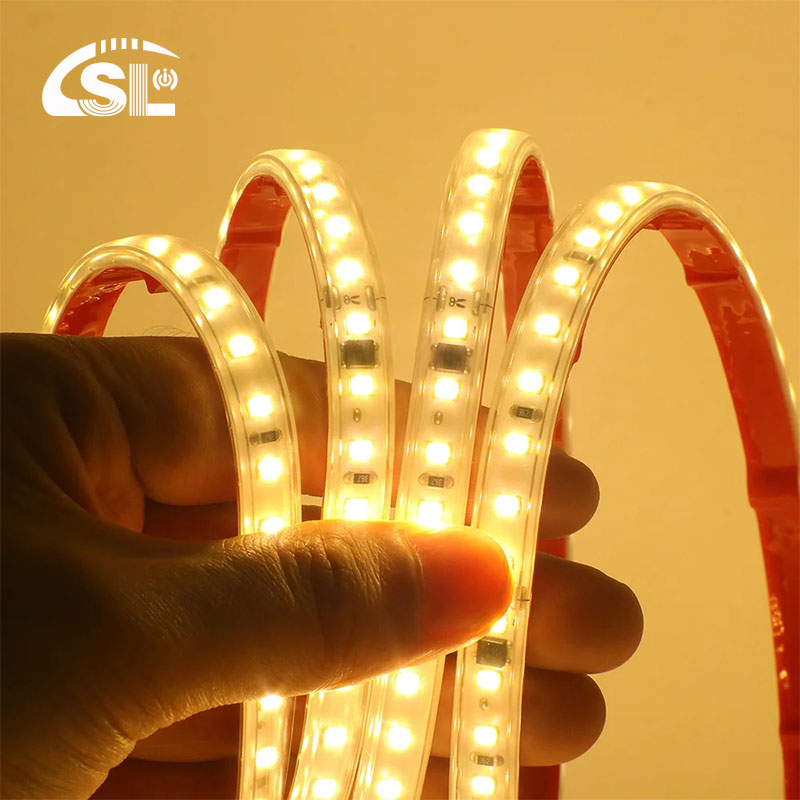 115lm/w 110v220v 8mm 320leds 6500K White CE RoHs Ra80 flexible Electroplate SMD2835 Led Strip Light