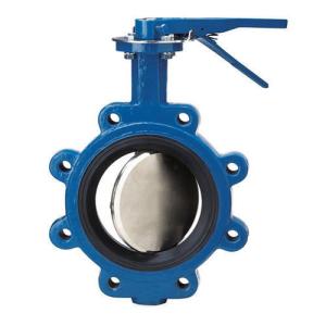 Wholesale Good quality ansi din jis CI DI WCB SS Lugged type butterfly valve price from china suppliers