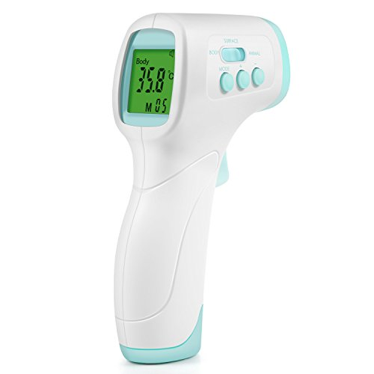 Handheld Temperature Gun Non Contact , Forehead infrared body thermometer