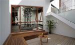 6063-T5 5mm glass Aluminum Awning Windows Sound Insulation Wood Color