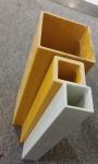 High Strength Frp Pultruded Pipe Fiberglass Square Tube For Building Industry
