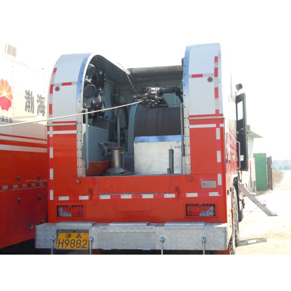 Custom Offshore Deep Well Logging Truck Winch Oil Winch For Oil Fields Logging