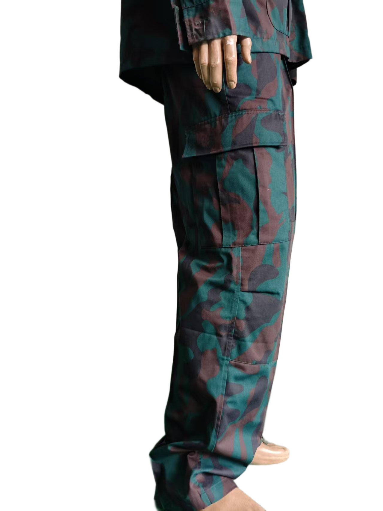 Tactical Forest Ops BDU Set – Quad-Pocket Jacket & Utility Straight-Leg Trousers