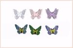 Garment Accessories Butterfly Embroidery Applique with Different Color