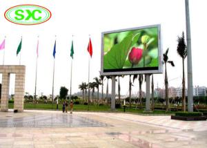 Wholesale IP65 Rgb Smd / Dip Video Led Column Display,10mm Led Screen For Outdoor Advertising from china suppliers