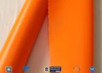 One Side Orange Fire Blanket silicone coated fiberglass cloth 500GSM 0.5mm