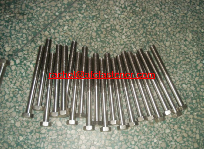 Hex bolt NA21 UNS N06625 bolt NiCr22Mo9Nb Inconel625 GH3625 GH625 W.Nr 2.4856