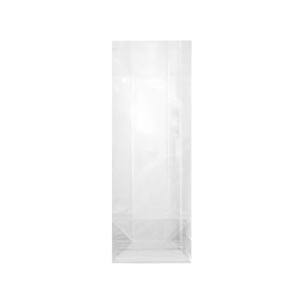 Clear Flat Bottom Side Gusset Bag Cellophane Bags For Candy Cookie Bakery