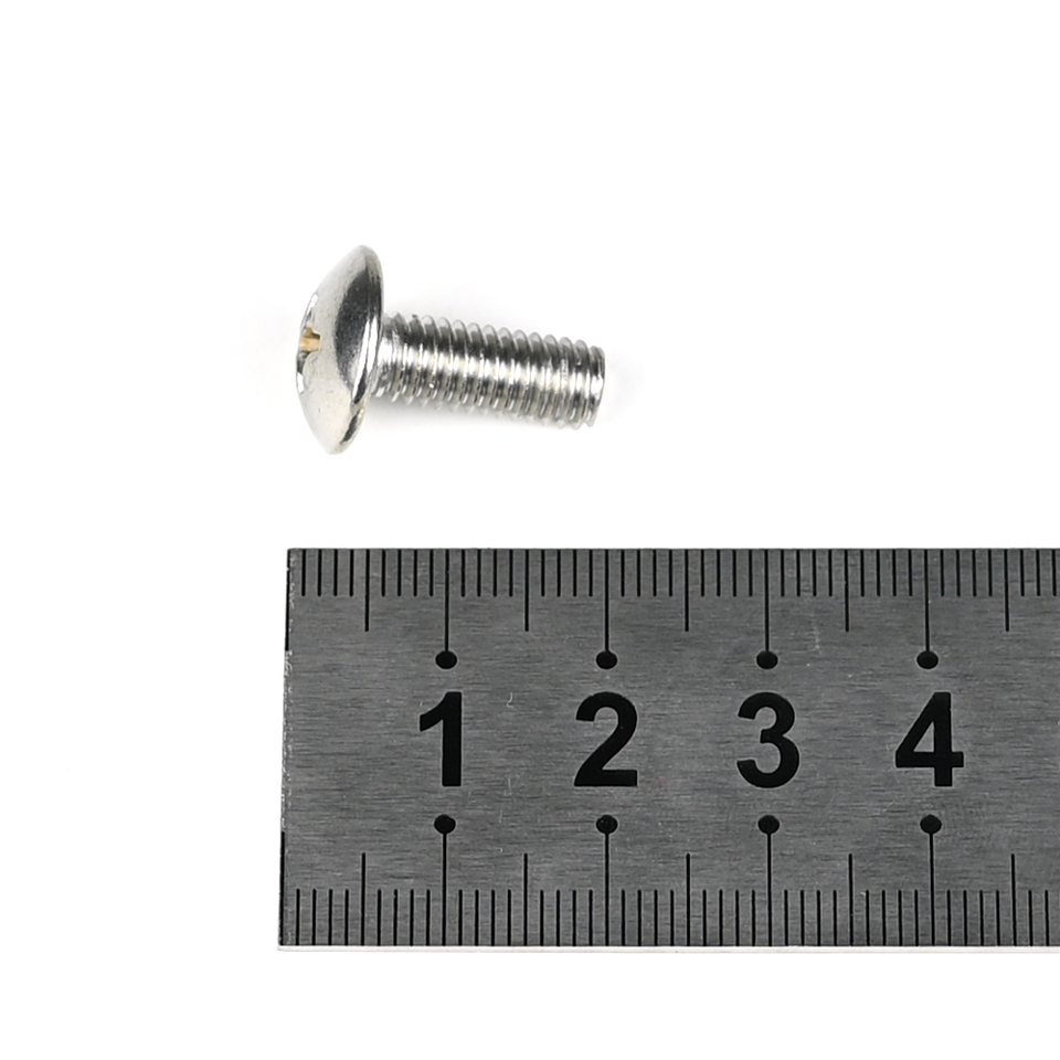 Long M6 X 16 Phillips Truss Head Machine Screws For Kitchen Hood With Ruspert Finish