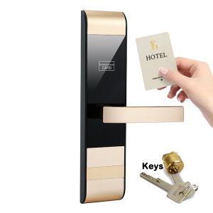 Wholesale FCC Hotel Smart Electronic Card Swipe Door Locks Smart 310mm Hotel Software from china suppliers