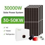 110V-240V 10KW 12KW 15KW 20KW 25KW 30KW Complete On-grid Solar System for