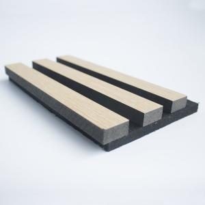 Wholesale 3D Akupanle Soundproof Wood Slat Wall Panels For Musical Event Space from china suppliers