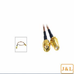 Wholesale 12.4 inch SMA male Plug to SMA female Jack RF Coaxial Coax pigtail Cable from china suppliers