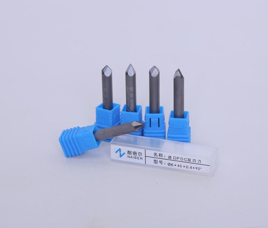 PDC diamond engraving tool double edge knife stone carving tombstone engraving tool