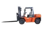 Large Capacity 7 Ton JAC Diesel Forklift Truck Small Turning Radius CE