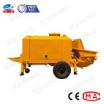 Mobile Concrete Conveying Spray Hydraulic Concrete Pump For House Construction