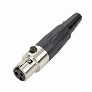 Wholesale Mini XLR 3Pin Female Audio Connector For Microphone Cables Adapter from china suppliers