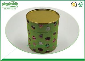 Wholesale Gift Cardboard Tube Containers , Elegant Design Paper Cylinder Packaging from china suppliers
