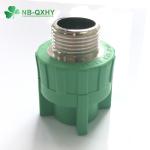 DIN Standard PPR Pipe Fittings Brass Male Coupling Flexible or Rigid Customizati