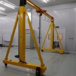 Warehouse Hydraulic Light Portable Gantry Crane 500kg Aluminum Gantry Lifting