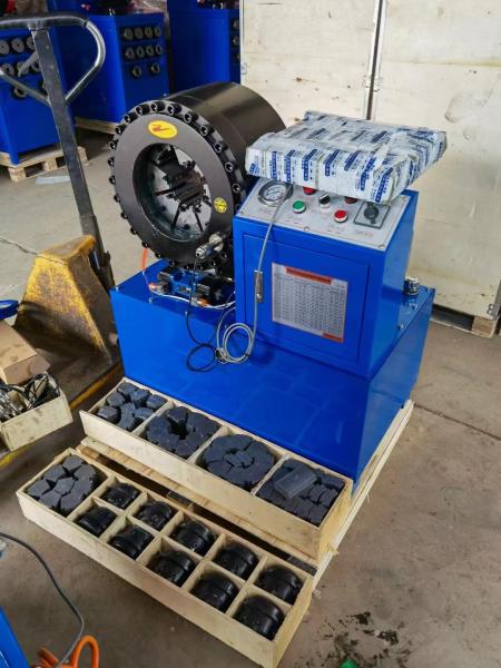Flexible Hose Crimping Machine Gross Weight 260kgs for Hydraulic Pipe Crimping