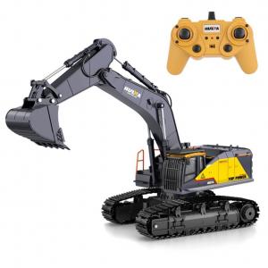 China 2.4ghz Radio Controlled Excavator Electric Remote Control Toy Car 22CH on sale