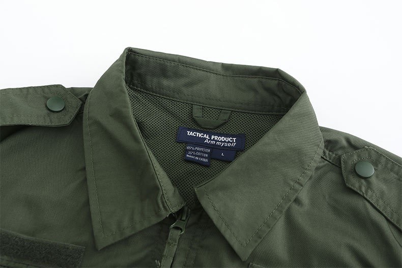 Customized Olive Green Black Woodland Camo 728 Tactical Clothes Uniform Camouflage Suit