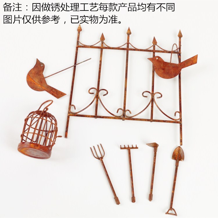 Birdcages are placed in different scenes