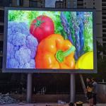 Outdoor fixed install led screen outdoor p8 960x960mm cabinet smd full color