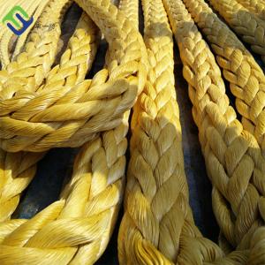 Wholesale Mooring 12 Strand Uhmwpe Rope Synthetic 48mm Heavy Duty Chemical Resistance from china suppliers