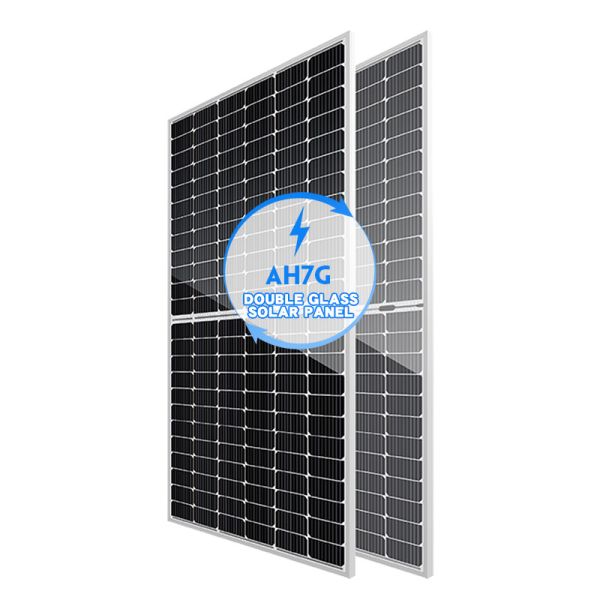 Quality 550W 540W PV Module Solar Energy Residential Systems Double Glass Solar Panel Level A for sale