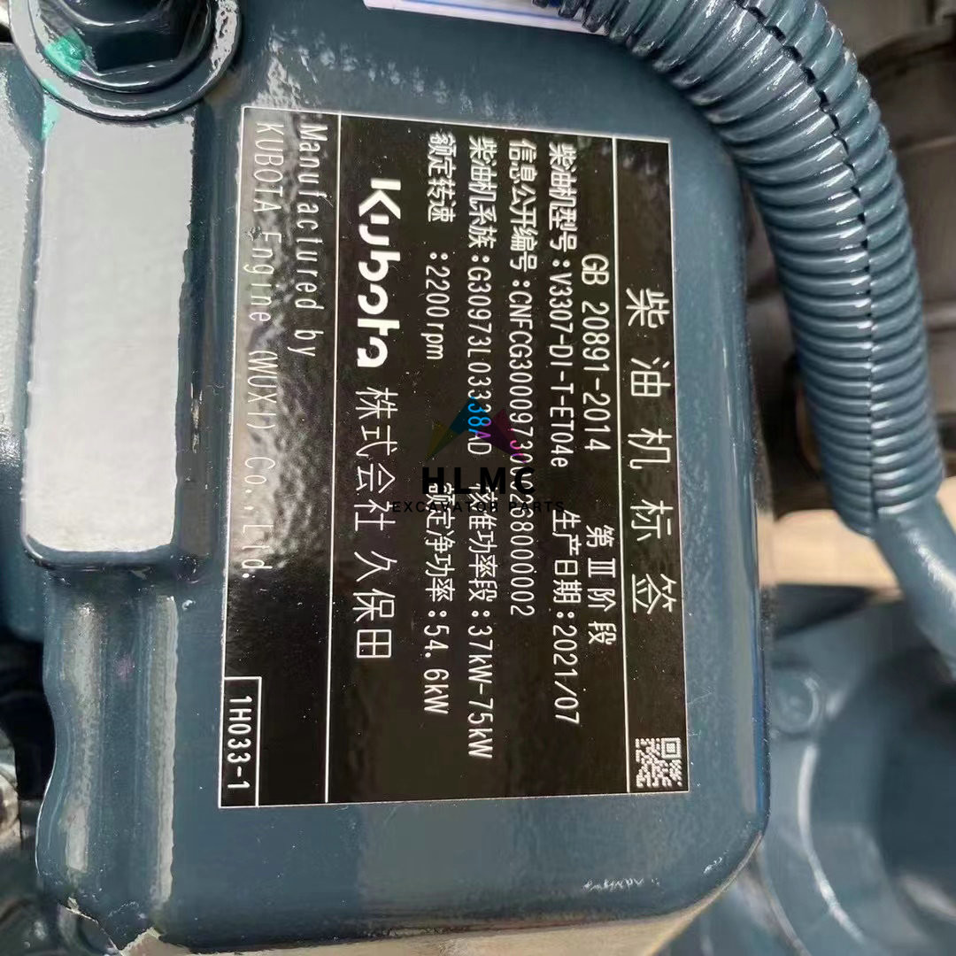 Kubota Excavator Engine Parts Diesel Engine Motor Assembly V3307