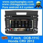 Ouchuangbo Car DVD GPS Navi Android 4.0 Honda CRV 2012 3G Wifi Radio BT S150