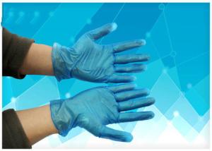 Wholesale Uniform Surgical Hand Gloves Rolled Rim Colorful Gamma Sterilized Beaded Cuff from china suppliers