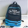 Buy cheap Schoolbag female han edition hits color street backpacks college wind schoolbag from wholesalers