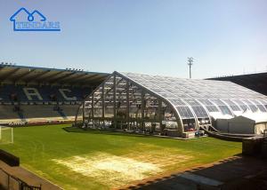 Wholesale Luxury Curve Tents , Aluminum PVC Clear Top Event Tent For Wedding from china suppliers