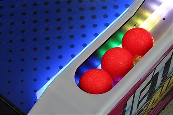 1 Player Ticket Redemption Game Machine Jet Ball Alley With Video Display