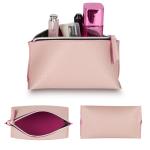 Small Lightweight Luxury Cosmetic Pouch Makeup Toiletry Travel Organiser 10x5x3"