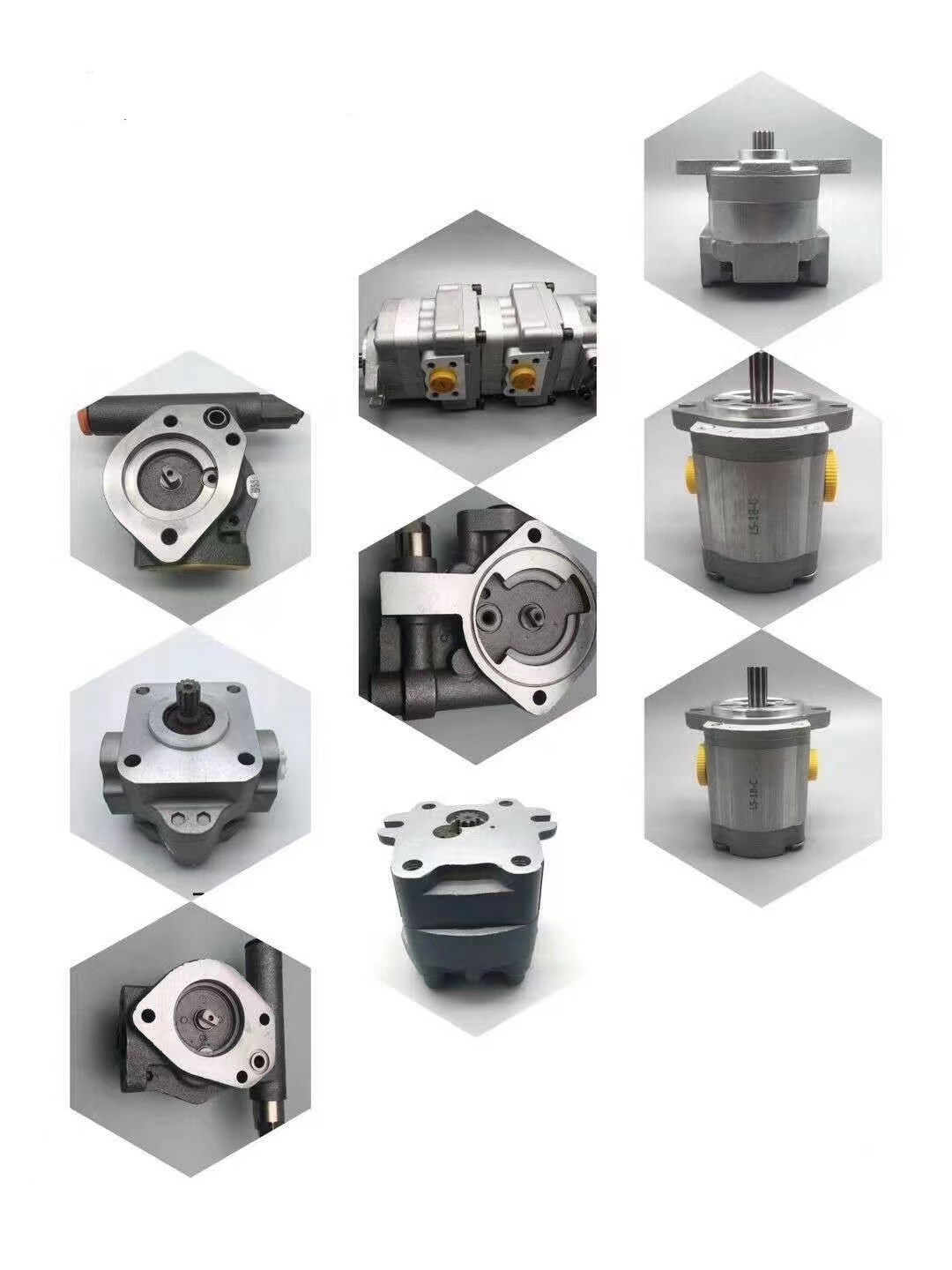 Pilot Gear Pump H3V112DT 2902440-1852D For SH200 EX200 SK200-8 Excavator Parts Guarantee