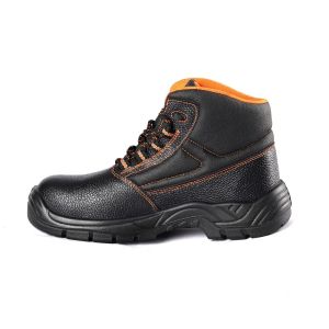 Wholesale Customized Unisex Breathable Heat Resistant Steel Toe Safety Shoes with EVA Insole Work Boots from china suppliers