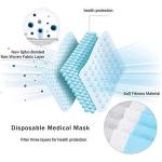 Eco Friendly Earloop Fiberglass Free Disposable Medical Face Mask