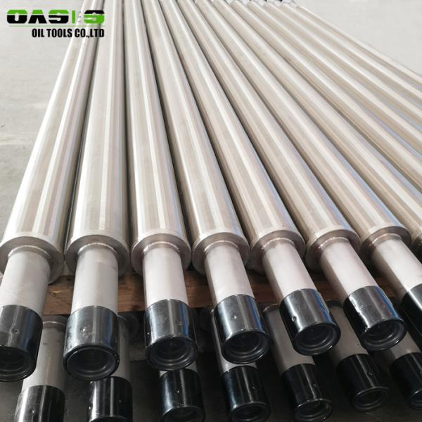 Gravel Packed Wedge Wire Cylinder , Welded Wedge Wire Filter For Water Well