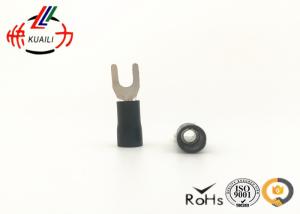 Wholesale Black Copper Crimp Connector Insulated Wire Terminals / Copper Tube Terminals from china suppliers