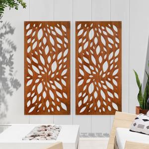 Wholesale Art Decorative Metal Garden Products Corten Steel Privacy Panels Weather Proof from china suppliers
