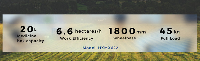 HXGX622 Load 20KG 6 Rotors 6 Axis Drones Agricultural Drones Industry 20L Pesticide Capacity HXGX622