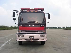 Wholesale 177KW Red Fire Truck , 4x2 Fire Engine Vehicle For Emergency Rescue from china suppliers