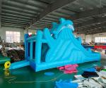 AntiUV Commercial Combo Bounce House , Large Inflatable Bounce House